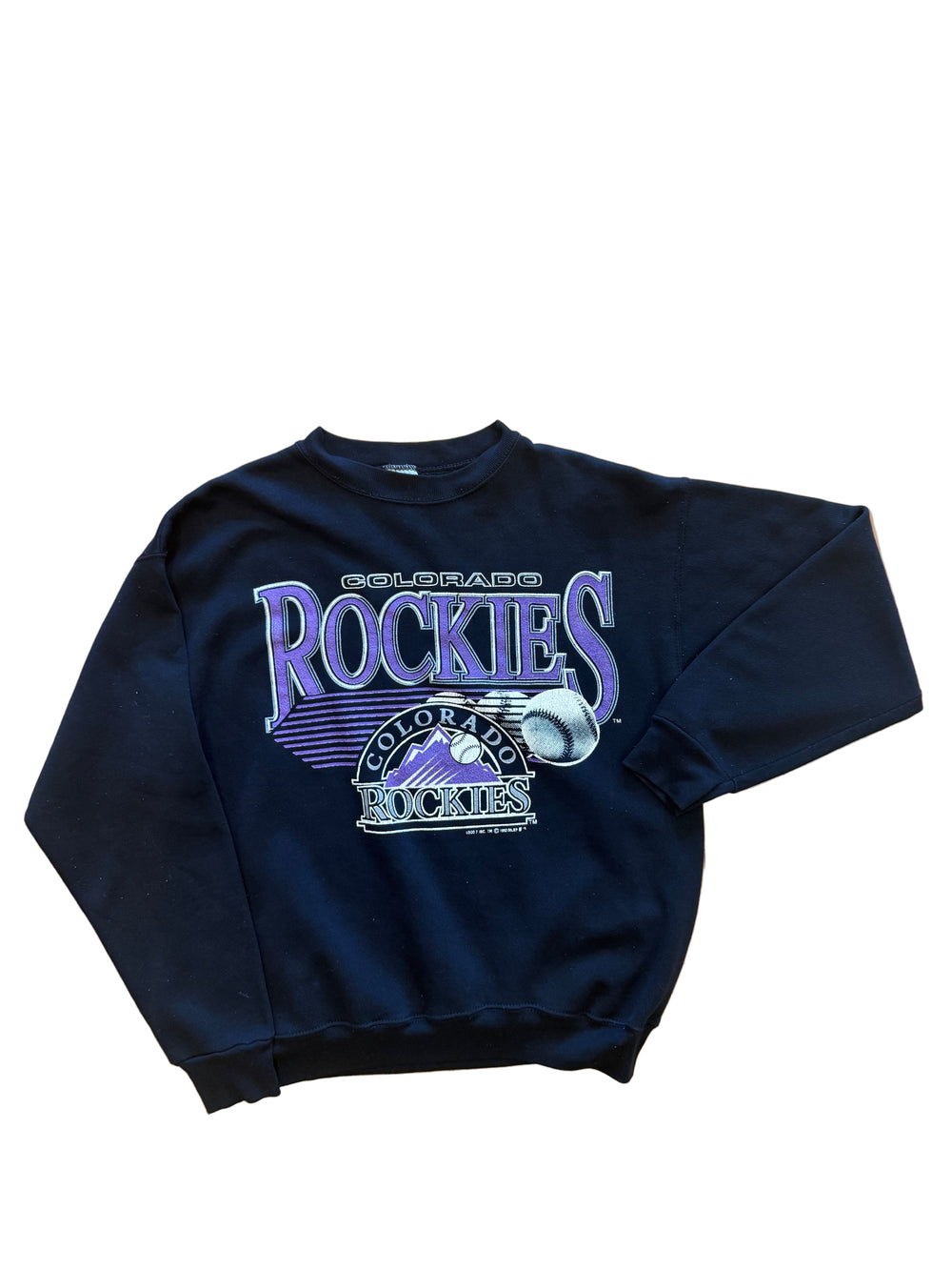 90s Colorado Rockies Crewneck