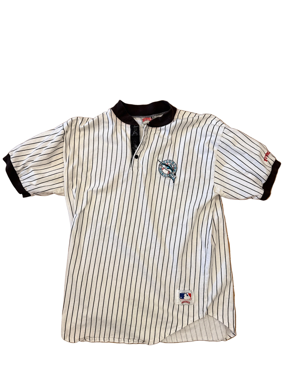 90s Florida Marlins Button Up Jersey