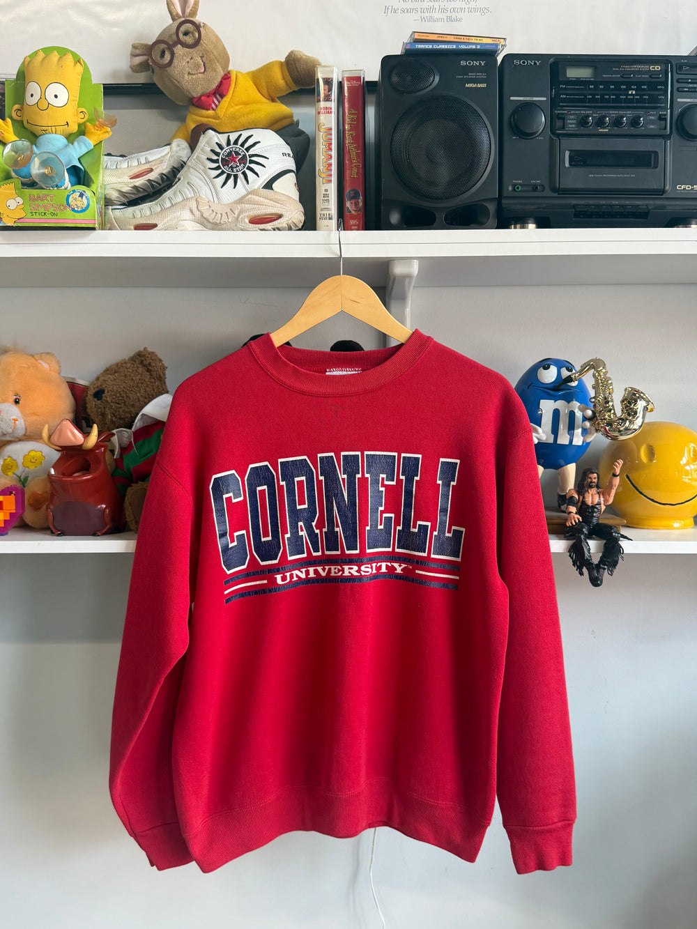 80s Cornell University Crewneck
